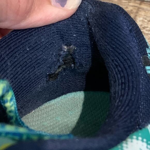 Asics Gel-Noosa Tri 9 Triathlon Running Shoes Electric Blue Mint SZ 7 - Picture 10 of 11